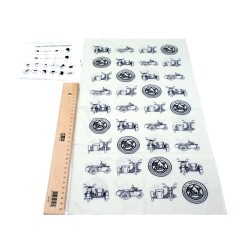 Loop scarf with URAL logo...