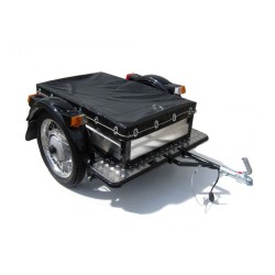 Kleine Abdeckplane schwarz