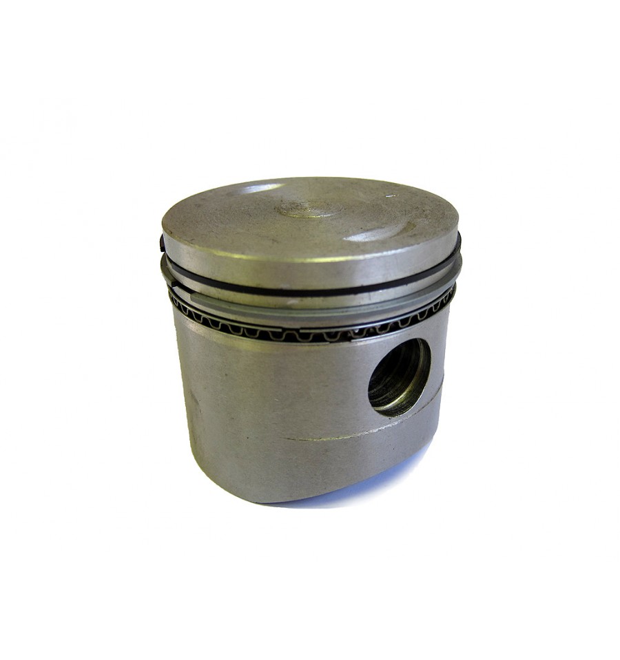 Piston flat top with rings (Russian), size B